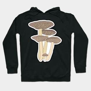 Brown Mushrooms Hoodie